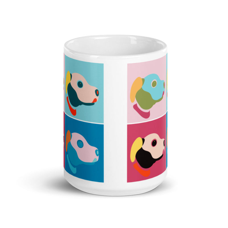 ERS-1000 4 Pane "Lithograph" Mug