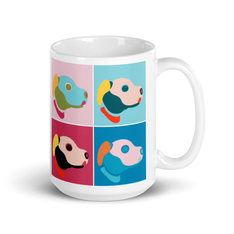 ERS-1000 4 Pane "Lithograph" Mug