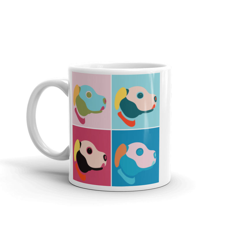 ERS-1000 4 Pane "Lithograph" Mug