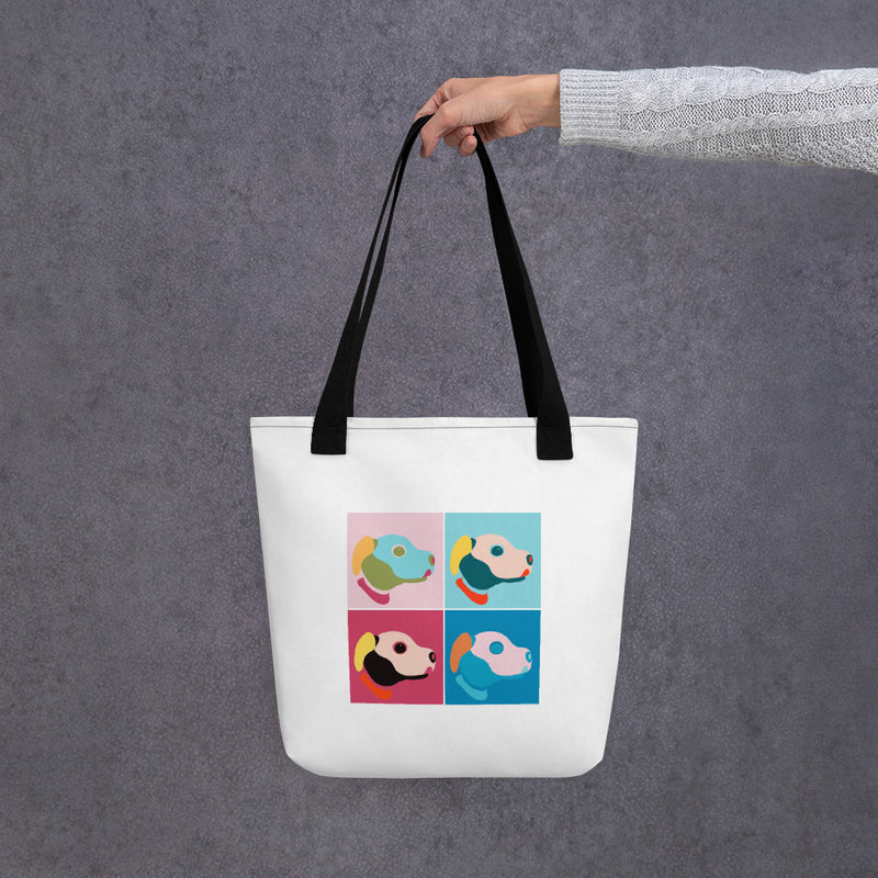 ERS-1000 4 Pane "Lithograph" Tote Bag